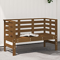 Puutarhapenkki hunajanruskea 111,5x53x71 cm, mänty