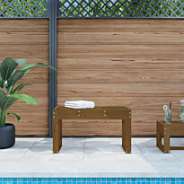 Puutarhapenkki hunajanruskea 80x38x45 cm, mänty
