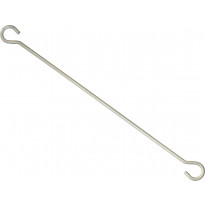 Ripustuskoukku Pisla, 40cm, valkoinen