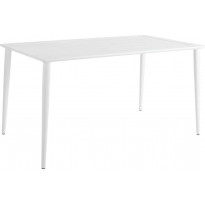 Ruokapöytä Nimes, 140cm, valkoinen