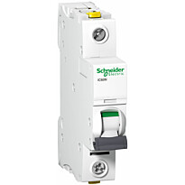Johdonsuojakatkaisija Schneider Electric Acti 9 iC60N 1P C6A 6kA DIN-kiskoon