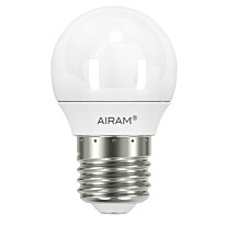 LED-pienkupulamppu Airam Pro P45 830, E27, 3000K, 260lm