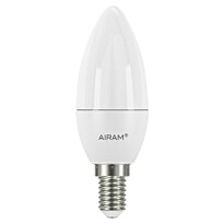 LED-kynttilälamppu Airam Pro C35 830, saunaan, E14, 2700K, 470lm
