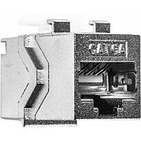 Liitin Pistesarjat Cat6a, RJ45-RJ45 Keystone jatko