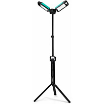 Työvalaisin kolmijalalla Tradeforce LED 2x50W 5000lm ladattava