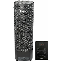 Sähkökiuas Helo Himalaya 105 Pure WT, 10.5kW, 9-15m³, manuaalitäyttö, erillinen ohjaus, musta