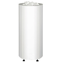 Sähkökiuas Tulikivi Sumu 68 E, teräsverhoilu, 6.8kW, 5-9m³, erillinen ohjaus, valkoinen