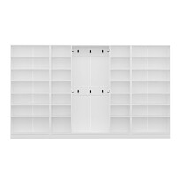 Säilytyskokonaisuus eteiseen Linento Furniture Kale - 8126, valkoinen