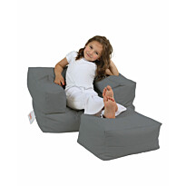 Säkkituoli ulos Linento Garden Kids Pouffe, eri värejä