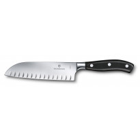 Santoku-kokkiveitsi Victorinox Grand Maître, 17cm, musta