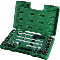 Hylsysarja Sata 1/2&quot; 12-K, 24 osaa, rasiassa