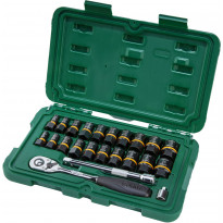 Pultinirrotussarja Sata Bolt Biter 1/4&quot;+3/8&quot;, 23 osaa, rasiassa