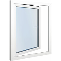 Seicom Classic DK 2K 2-lasinen kippi-ikkuna, PVC, A-malli, leveys 600 mm