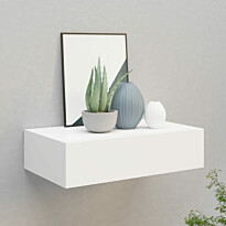 Seinälaatikkohyllyt, 40-60x23,5x10cm, MDF, eri kokoja/värejä/pakkauskokoja