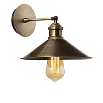 Seinävalaisin Linento Lighting Berceste, messinki, Ø24cm
