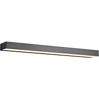LED-seinävalaisin Trio Rocco H2O, 60 cm, mattamusta, Verkkokaupan poistotuote