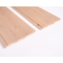 Sisustuspaneeli Siparila Aava, 15x220x2050mm, mänty, liimapuu, lakattu, kuultava ruskea, Hiekkaranta