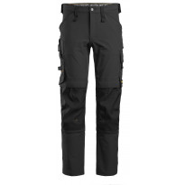 Housut Snickers Workwear AllroundWork 6371, stretch, henkilökorttipidike, eri värejä