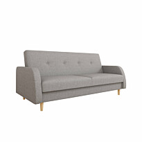 Sohva INGRID, 3-istuttava, harmaa (0681)