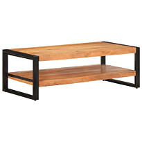 Sohvapöytä 120x60x40cm, eri materiaaleja
