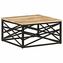 Sohvapöytä 68x68x35cm, eri materiaaleja