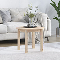 Sohvapöytä Ø45-55x40-55cm, mänty, eri kokoja ja värejä
