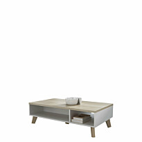 Sohvapöytä LOTTA 110, beige/valkoinen (7553)
