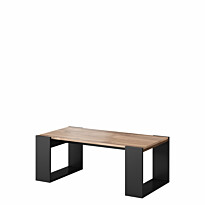Sohvapöytä WOOD, tummanharmaa/beige (5122)