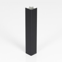 Sokkelin kulmalista Grip 90°, 150mm, musta