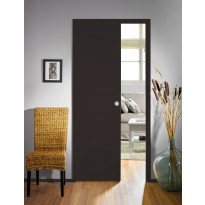 Liukuovi seinän sisään Stella Pocket Door M9, laakaovi, 925x2040mm, musta