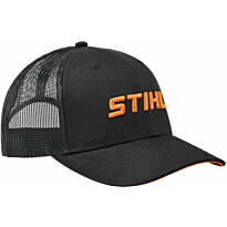 Verkkolippis Stihl logolla, musta