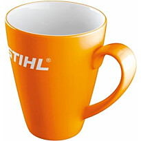 Posliinimuki Stihl logolla, 11cm, oranssi