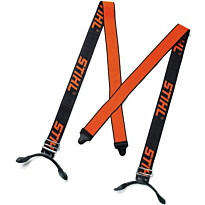Joustavat henkselit Stihl 118cm, klipseillä, oranssi/musta