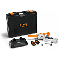 Akkumoottorisaha Stihl GTA 40, sis. 2x AS 2 -akkua, pikalaturin ja säilytyslaukun