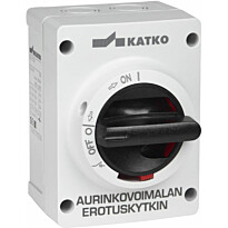 Turvakytkin vääntimellä Katko IsoSafe KUM 325 3X25A 400V 11kW aurinkovoimaloille
