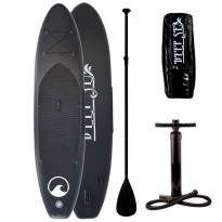 SUP-lautasetti Deep Sea XXL, ilmatäytteinen, 330cm, 15 PSI, musta-valkoinen