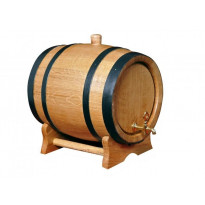 Tammitynnyri CiderMill, 10l, jalustalla ja hanalla, vaalea