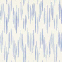 Tapetti Långelid/Von Brömssen Ikat sininen 0.53x10.05m, non-woven