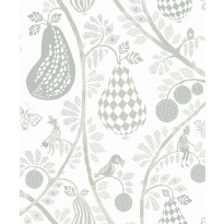 Tapetti Littlephant Fruit garden vaaleanvihreä 0.53x10.05m, non-woven