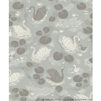 Tapetti Littlephant Nobel nymphs vaaleansininen 0.53x10.05m, non-woven