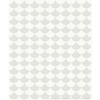Tapetti Littlephant Waves vaaleanharmaa 0.53x10.05m, non-woven