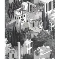 Tapetti Rebel Walls Toledo Graphite, 0.50x10m, non-woven