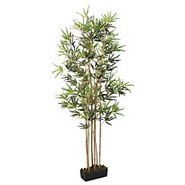 Tekokasvi bambupuu 120cm, 552 lehteä, vihreä