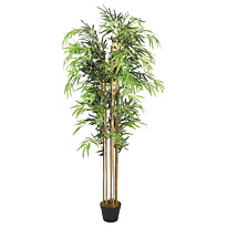 Tekokasvi bambupuu, 150 cm, 1095 lehteä