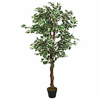 Tekokasvi viikunapuu, 378 lehteä, 80 cm, vihreä