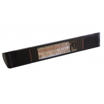 Terassilämmitin HEAT1 Eco High-line, 660-2000W, BT, kaiuttimet, kaukosäädin, musta