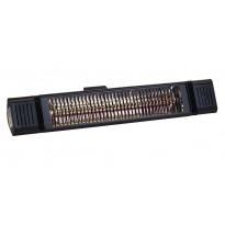 Terassilämmitin HEAT1 Eco Plus-line, 2000W, kaukosäädin, musta