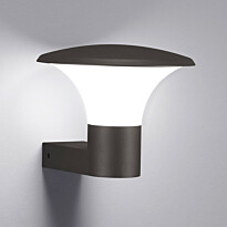 Seinävalaisin Kongo, sis. 4W LED, IP44, musta