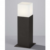 Pylväsvalaisin Hudson, sis. 4W LED, IP44, 30cm, musta