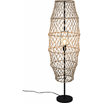 Lattiavalaisin Trio Hive, E27, luonnollinen väri/hamppu